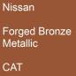 Preview: Nissan, Forged Bronze Metallic, CAT.